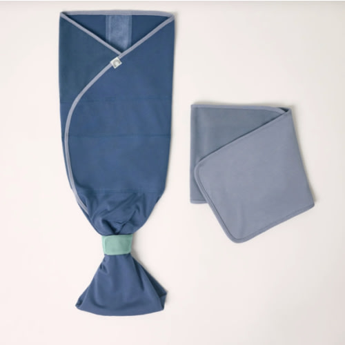b.e.s.t. swaddle - Costal blue
