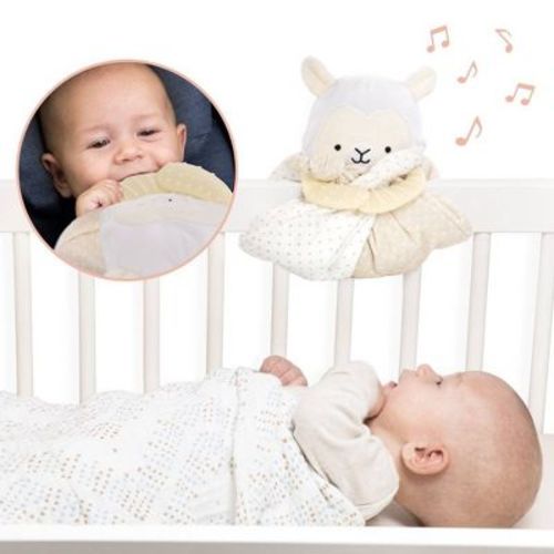 Lulyboo Buddies Soother & Lovey - Llama: Emotional Development, Sensory Development, Crib Toys