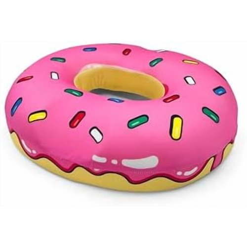Funny Donut Pillow Seat Cushion – Sweet Relief for Tailbone, Back Pain, Hemorrhoids & More – Comfy Memory Foam with a Whimsical Donut Print That Looks Better Than You Feel$$Office