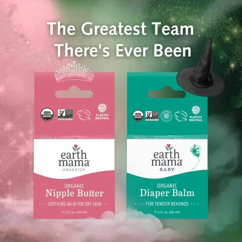 Organic Diaper Balm + Organic Nipple Butter BFF Bundle