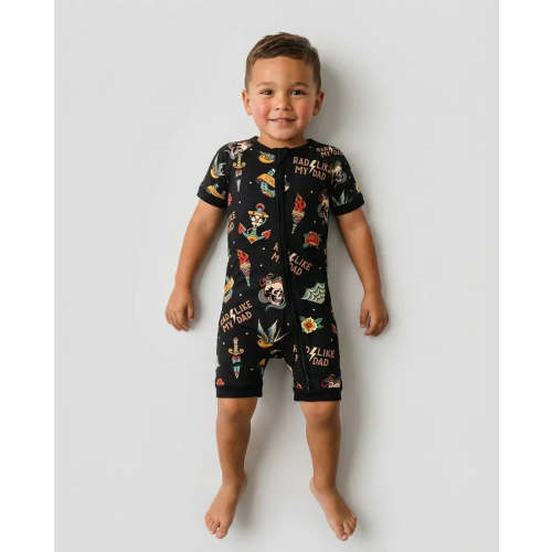 Rad Dad Society Daddy & Me Matching Bamboo Shorty Zippy – Zumbamboo