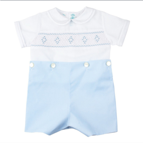 Smocked Blue Outfit for Baby Boys and Toddlers | Feltman Brothers
