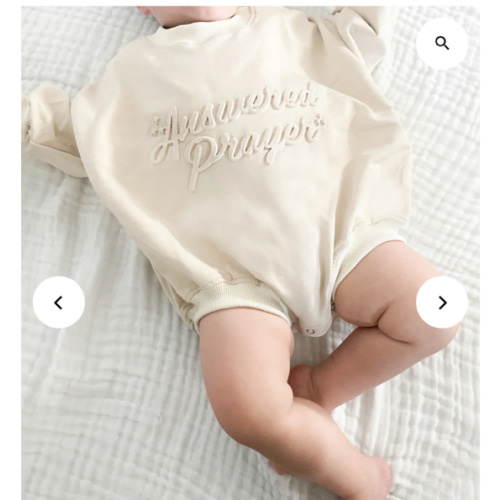 Answered Prayer Bubble Jumpsuit