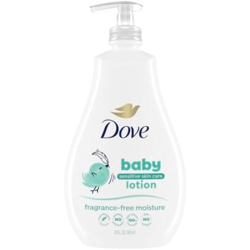 Baby Dove Sensitive Skin Care Baby Lotion Fragrance Free Moisture 20 oz
