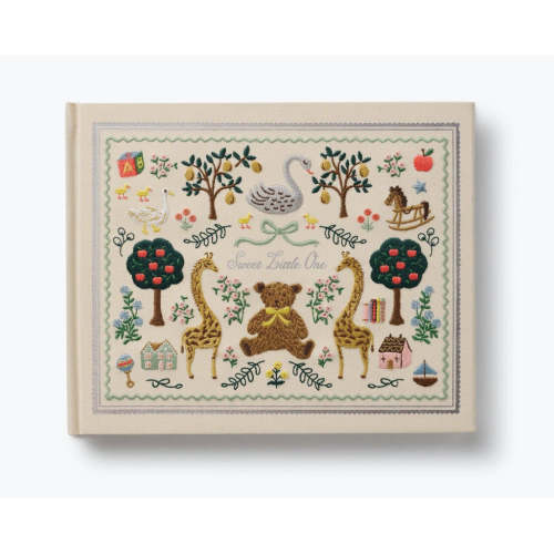 Embroidered Baby Book