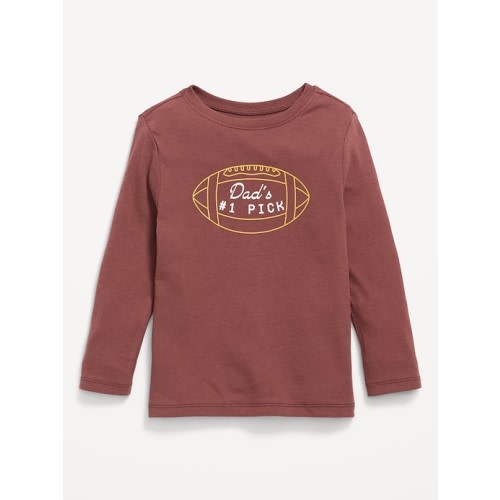 Long-Sleeve Unisex Graphic T-Shirt for Toddler
