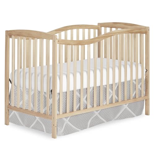Dream On Me Chelsea 5-in-1 Convertible Full Size Baby Crib, GREENGUARD Gold | 4-Position Mattress Support, Converts to Toddler, Day and Full Size Bed, BSA Verified, ASTM/CPSC Tested, Natural