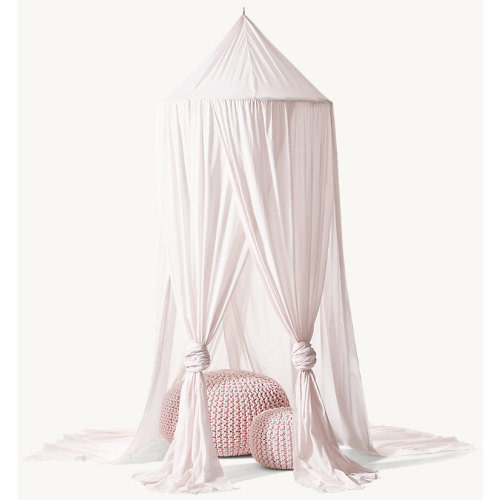 Cotton Voile Play Canopy - Petal | RH Baby & Child