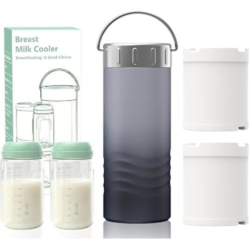 20oz Portable Breastmilk Cooler Bottle for for Work & Travel, 24H Cooling