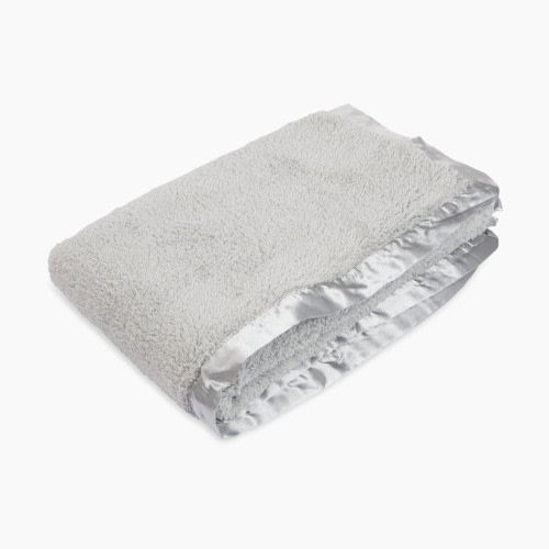 Little Unicorn Chenille Luxury Receiving Blanket - Grey