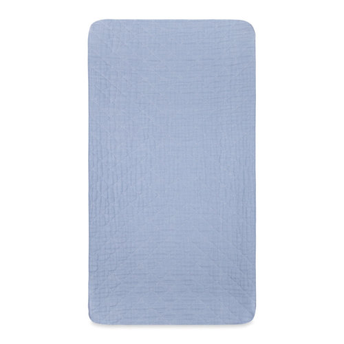 babyletto Dewdrop Quilted Muslin Changing Pad Cover | Birch Lane