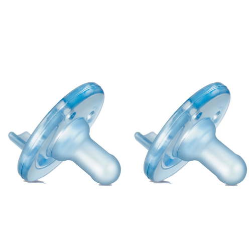 Philips Avent Soothie Pacifier 0-3m, Blue/Blue, 2 pack, SCF190/03