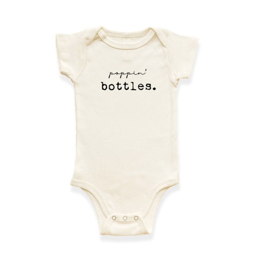 Poppin' Bottles Organic Cotton Baby Bodysuit