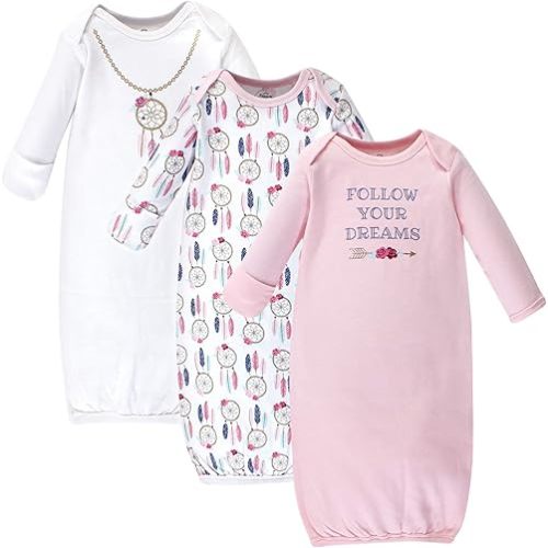 Little Treasure Unisex Baby Cotton Gowns