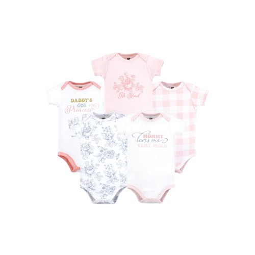 Cotton Bodysuits 5-Pack, 3-6M- Only a few left