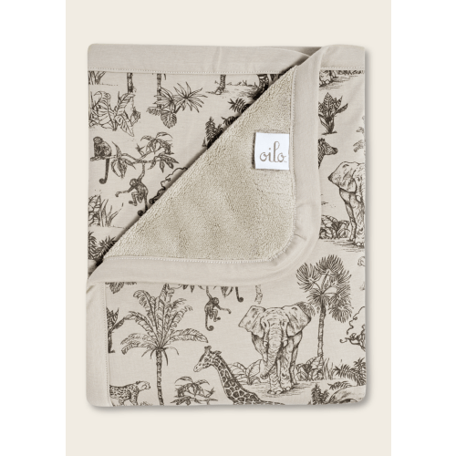Vintage Safari Nursery - Cuddle Blanket