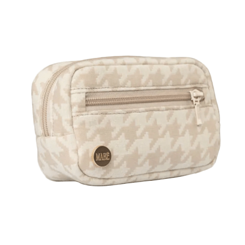 Mabe Monarch Accessory Bag, Houndstooth
