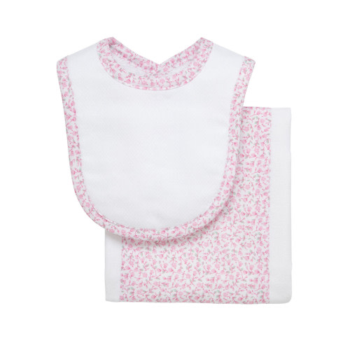 3 Marthas Burp/Drooler Set Ballet Floral - Spoiled Sweet Boutique - Spoiled Sweet Boutique