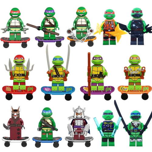 14 PCS Ninja Warrior Building Block Toy Set, Cartoon Action Figure Kits with Minifigures, Creative Construction Gift for Kids - Walmart.ca