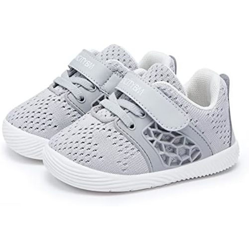 BMCiTYBM Baby Boy Girl Shoes Breathable Mesh Walking Shoes Lightweight Non-Slip Sneakers Infant First Walkers 6 9 12 18 24 Month