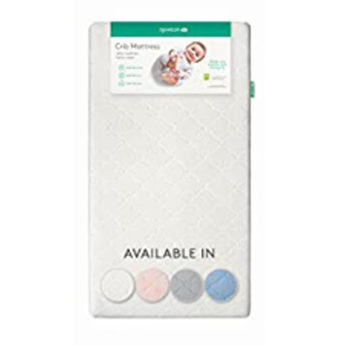 Newton Original Baby Crib Mattress and Toddler Bed - Breathe-Thru, Proven to Reduce Suffocation Risk, 100% Washable, 2-Stage, Non-Toxic Better Than Organic, Removable Cover - Deluxe 5.5" Thick- White