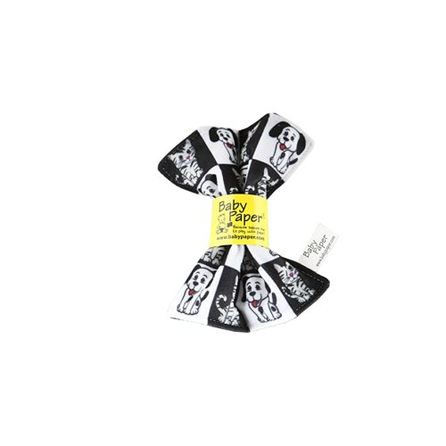 Original Baby Paper - Crinkle Teether and Sensory Toy for Babies and Infants | Dog and Cat | Non-Toxic, Washable | Great for Baby Showers