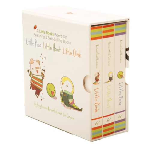 A Little Books Board Boxed Set Ft. Little Pea - Little Hoot - Little Oink