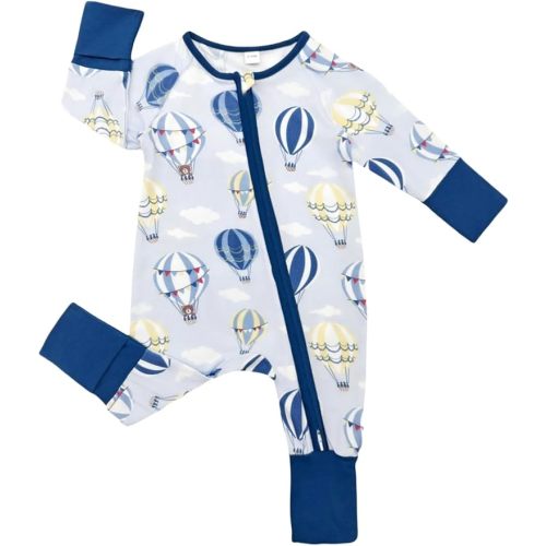 Bow Dream Clothing Bamboo Rayon Baby Boy Romper Footies Jumpsuit