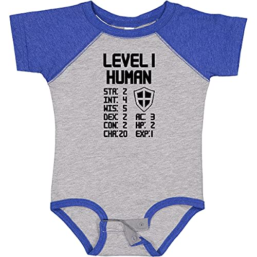 inktastic Level 1 Human Baby Bodysuit