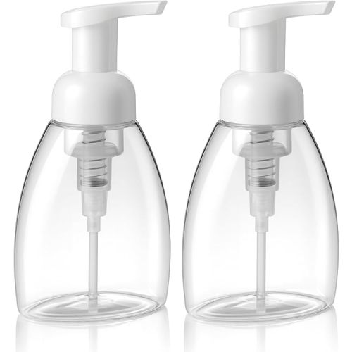 Bar5F Foaming Soap Dispenser Pump Bottle 8.5-Ounce Pack of 2