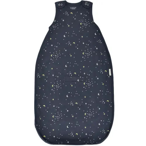 Ecolino® Adjustable Baby Sleep Bag, Organic Cotton, Universal Size: 2 Months - 2 Years, Milky Way Ink