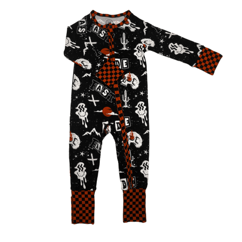 Ride Fast Zip Up Pajamas – Strictly Wild