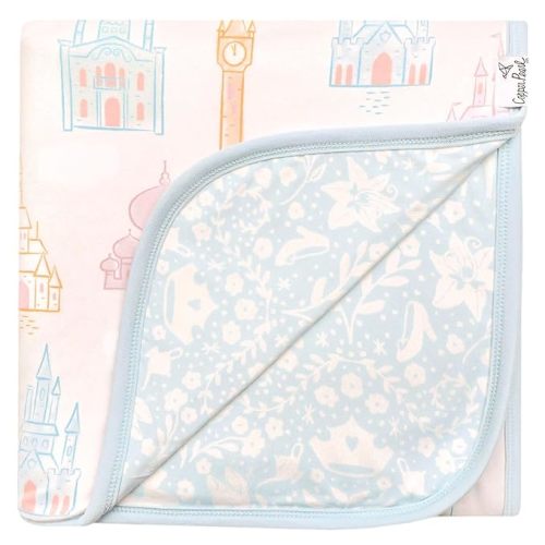 Copper Pearl Large Premium Knit Baby 3 Layer Stretchy Quilt Blanket Princess Palaces