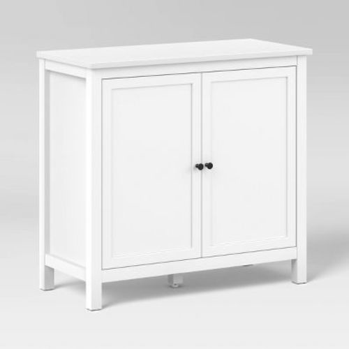 Traditional Multipurpose Storage Cabinet Multipurpose Classic White - Room Essentials™