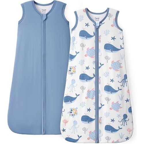 Rayon Made from Bamboo Sleep Sack 1.0 TOG, 6-12 Months Baby