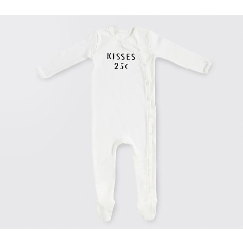 Kisses Organic Nursery Pajama | Pottery Barn Kids