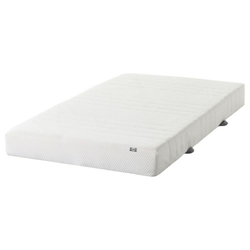 ÅSBYGDA Foam mattress - firm/white Twin