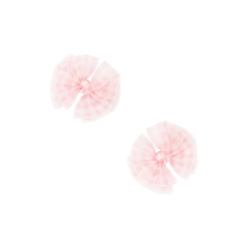 2-Pack FAB Tulle Bow Hair Clips
