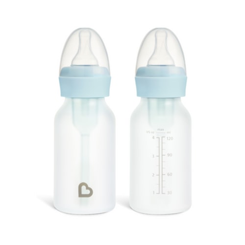 Bond® Silicone Glass Bottle 4oz or 8oz, 2pk | Munchkin
