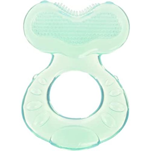 Nuby Anneau de dentition en silicone souple Vert