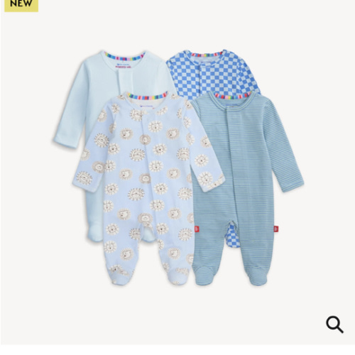 Magnetic 4-Pack Footie – Magnetic Me 0-3 mos