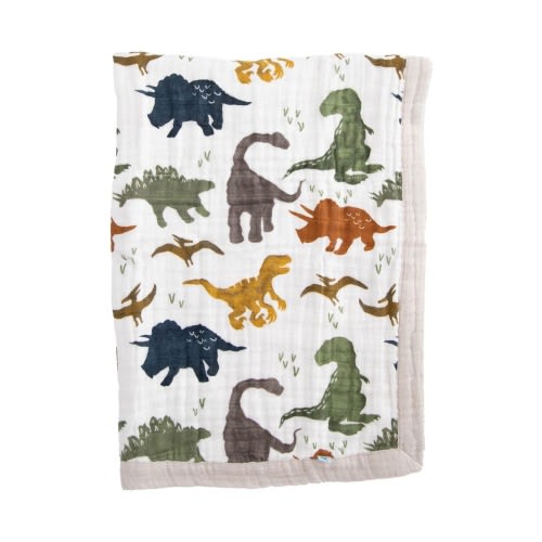 Cotton Muslin Baby Quilt, One Size