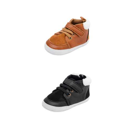High Top Velcro Sneakers for Baby Boy