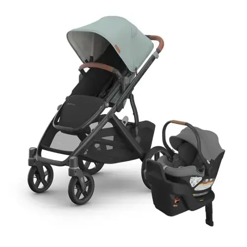 UPPAbaby Vista V3 Stroller + Aria Travel System | Modern Nursery™
