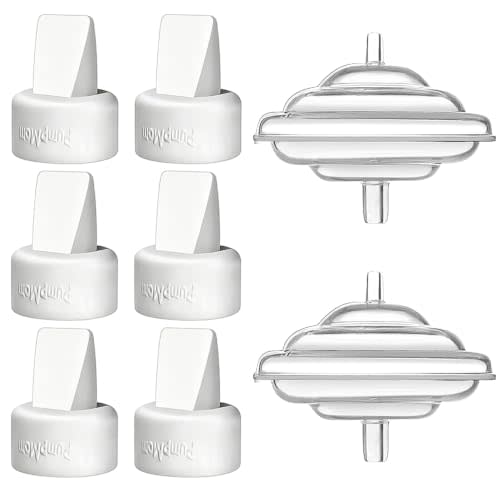 PUMPMOM-US Replacement Duckbill Valves and Backflow Protector for Spectra | Compatible with Spectra S1 S2 9 Plus and SG, Not Original S2 Accessories