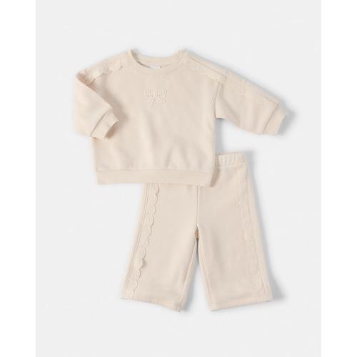 Australian Cotton Lace Fleece Set - Kmart