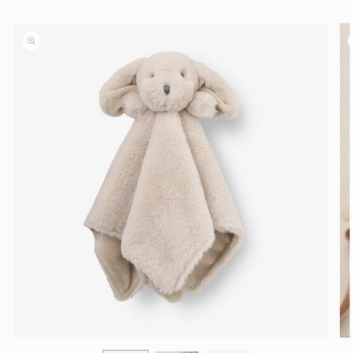 Brown Puppy Baby Security Blanket