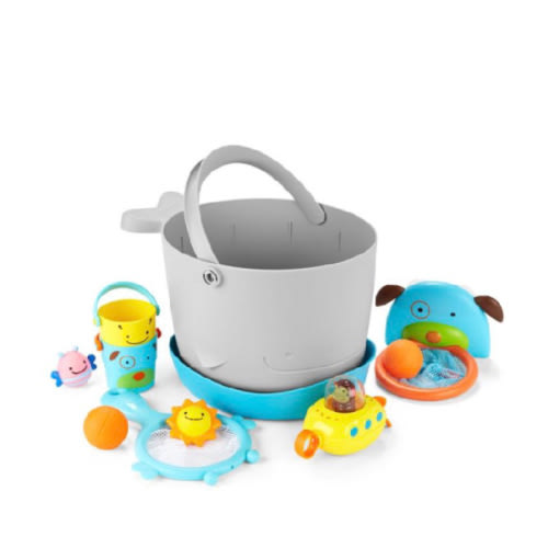 Skip Hop MOBY toy-filled bath bucket gift set by Skip Hop | Barnes & Noble®