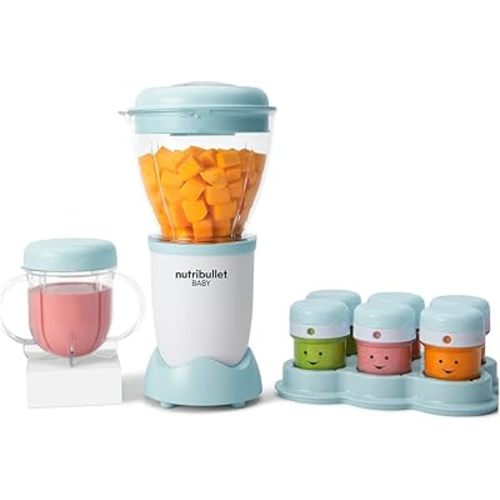 NutriBullet Baby Food Blender with date markers