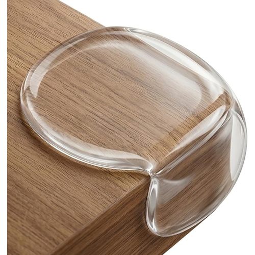 Extra Large & Ultra-Safe Baby Corner Protector Guards - 16-Piece Transparent Table Corner Protectors for Furniture, Super Strong Adhesive, Easy to Install Child Safety Set(Transparent Round)